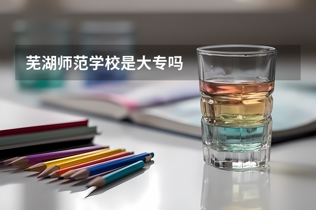 芜湖师范学校是大专吗