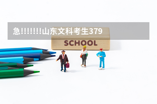 急!!!!!!!山东文科考生379分 能上什么专科学校