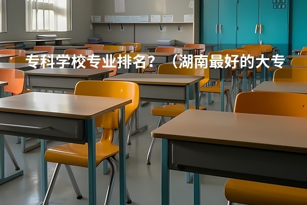专科学校专业排名？（湖南最好的大专学校排名）