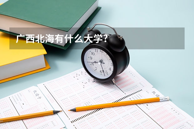 广西北海有什么大学?