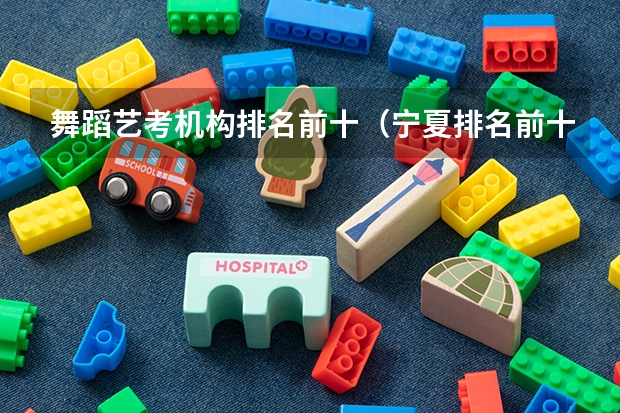 舞蹈艺考机构排名前十（宁夏排名前十的高职学校）