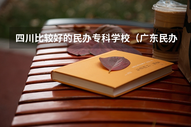 四川比较好的民办专科学校（广东民办专科学校排名及分数线）