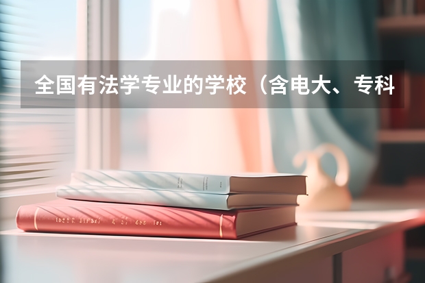 全国有法学专业的学校(含电大、专科、函授)最好给院系名称 南京航空航天大学法学排名