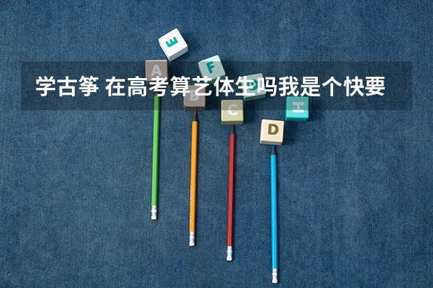 学古筝 在高考算艺体生吗我是个快要高2的学生因为成绩不好又想考上海交大