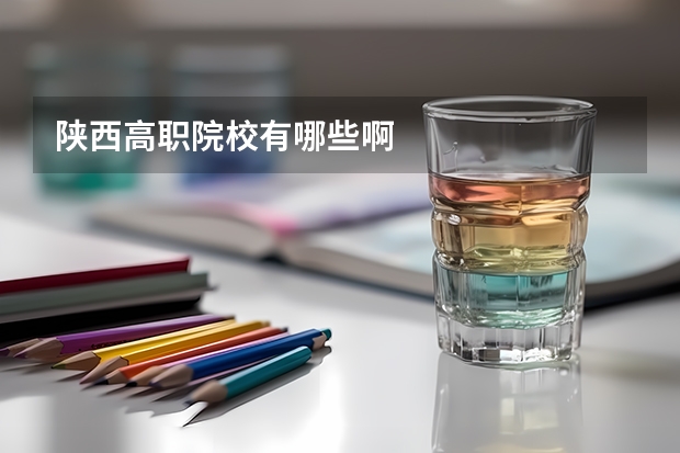 陕西高职院校有哪些啊