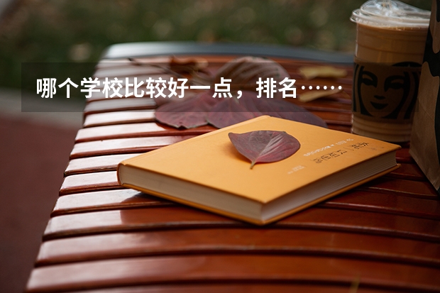 哪个学校比较好一点,排名……