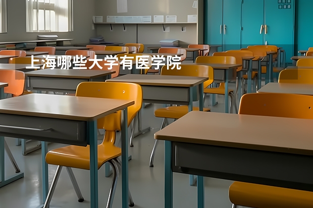 上海哪些大学有医学院