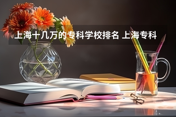 上海十几万的专科学校排名 上海专科学校排名