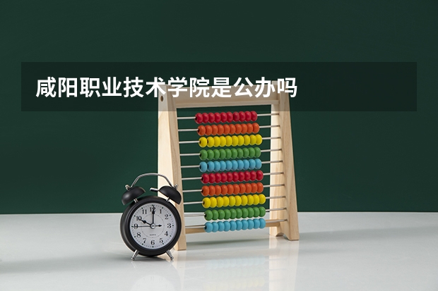 咸阳职业技术学院是公办吗