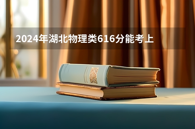 2024年湖北物理类616分能考上什么大学？