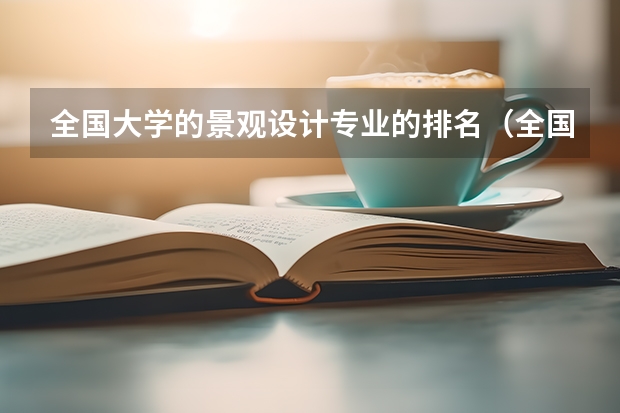 全国大学的景观设计专业的排名（全国广告设计专业大学排名）